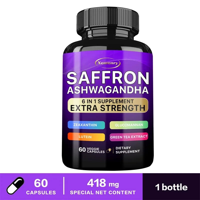 Vitality Boost™: Saffron & Ashwagandha Blend™