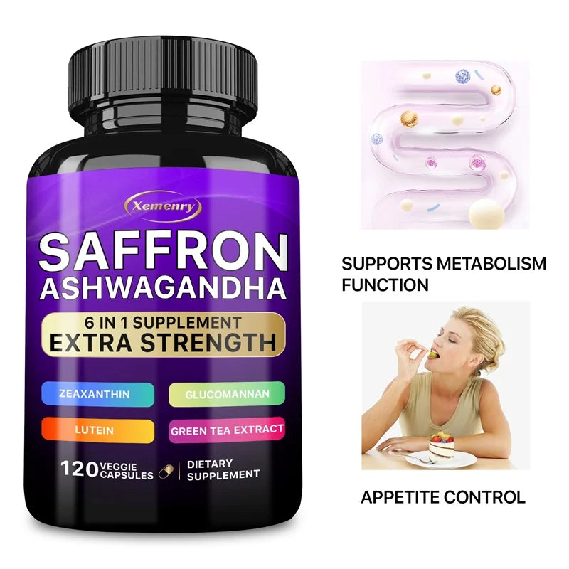Vitality Boost™: Saffron & Ashwagandha Blend™