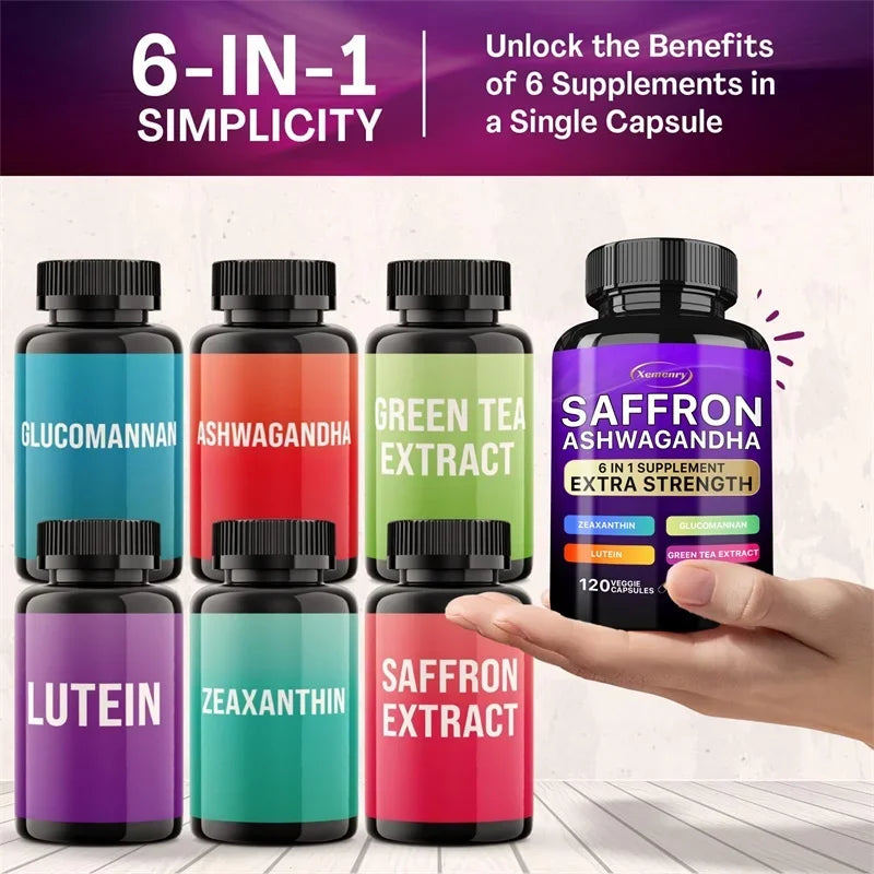 Vitality Boost™: Saffron & Ashwagandha Blend™