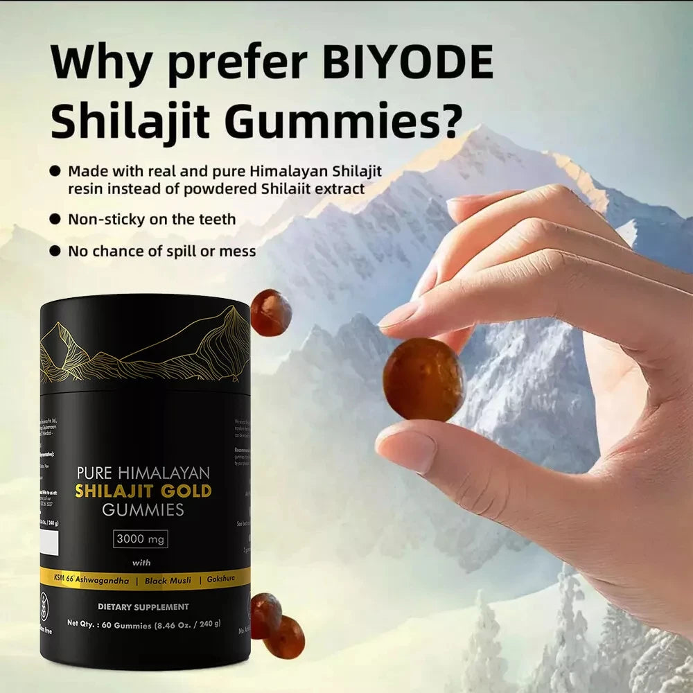 Pure Himalayan Shilajit Gummies™