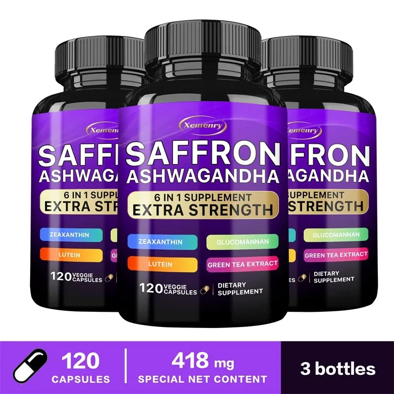 Vitality Boost™: Saffron & Ashwagandha Blend™
