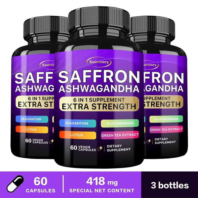 Vitality Boost™: Saffron & Ashwagandha Blend™