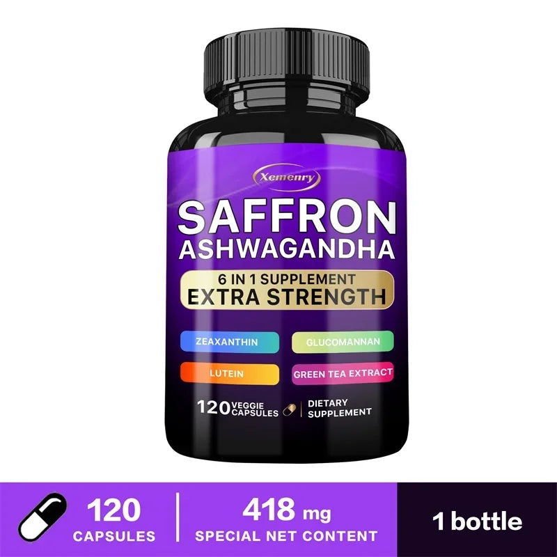 Vitality Boost™: Saffron & Ashwagandha Blend™